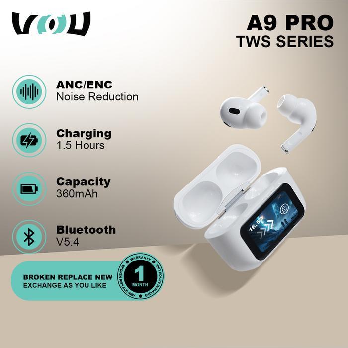 NU FIT T X VOU EARPHONE HEADSET BLUETOOTH - WIRELESS BLUETOOTH EARPHONE TWS MINI - HEADSET BLUETOOTH
