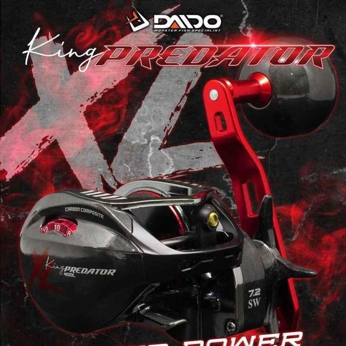 Daido - Reel BC Laut KING PREDATOR SW CARBON BODY 300L 300R 400XL