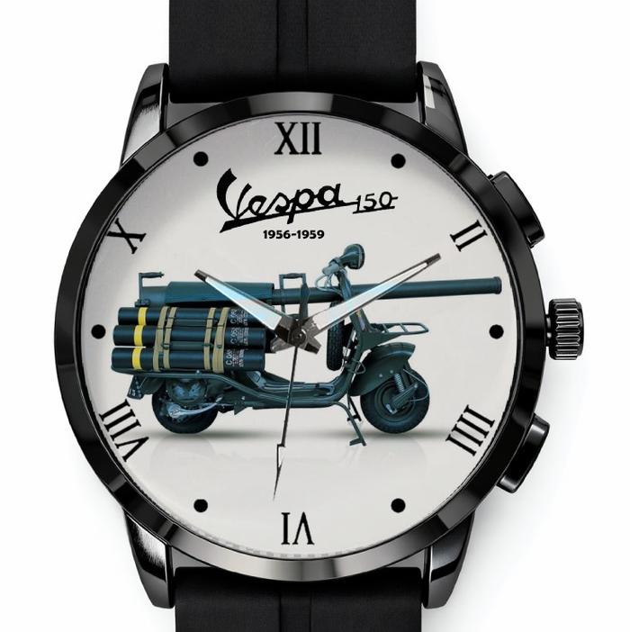 jam tangan custom speedometer Vespa TAP Vintage 1956-1959