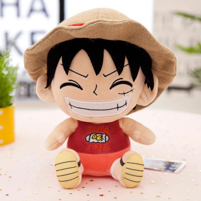 READY Boneka Luffy One Piece 25cm-45cm Lembut READY