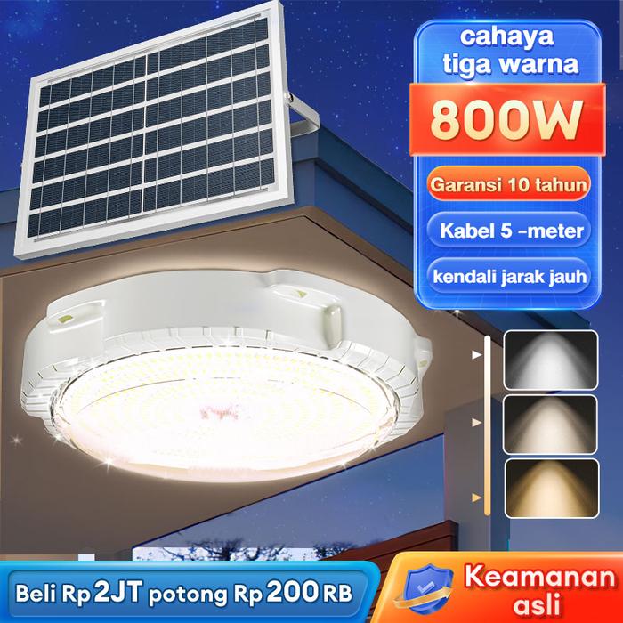 [COD]Solar Ceiling Lampu Lampu Solar Cell Lampu Langit-langit Tenaga Surya LED Modern solar light In