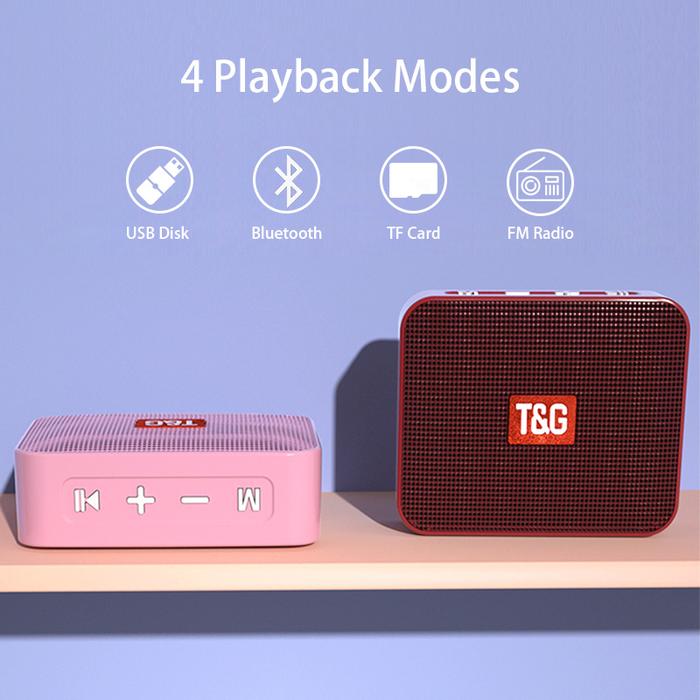 TG166 Speaker Bluetooth Portabel Mini Speaker Nirkabel Kecil