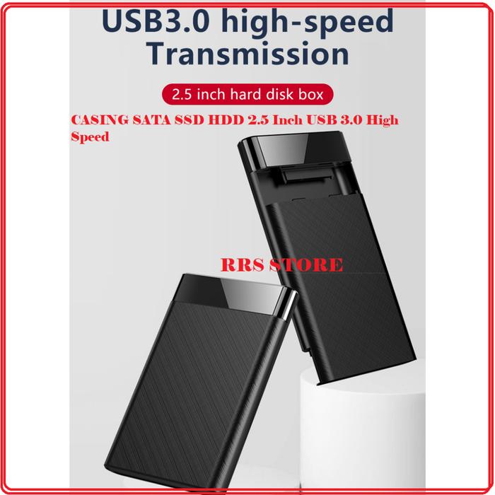 UTHAI External SATA SSD HDD Case Enclosure 2.5 Inch USB 3.0 High Speed - Q5 Material ABS KECEPATAN m