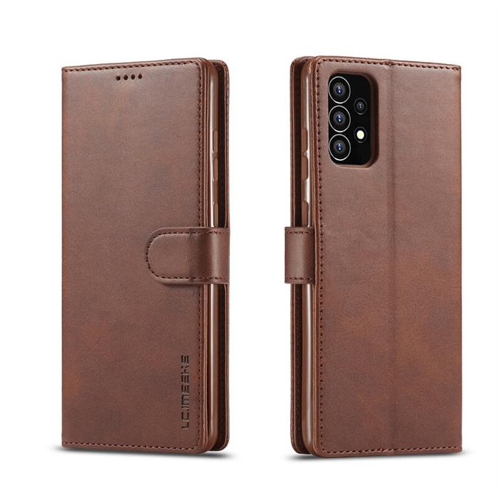 Thinmon untuk Samsung A53 5G Retro Dompet Case Mewah Kartu Kredit