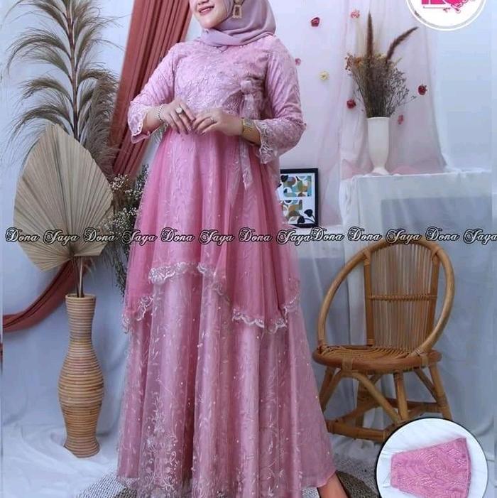 brokat bangkok gamis brokat full