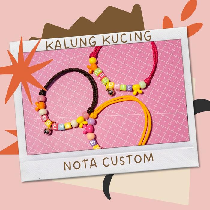 NOTA CUSTOM - CUSTOM ORDER KALUNG KUCING