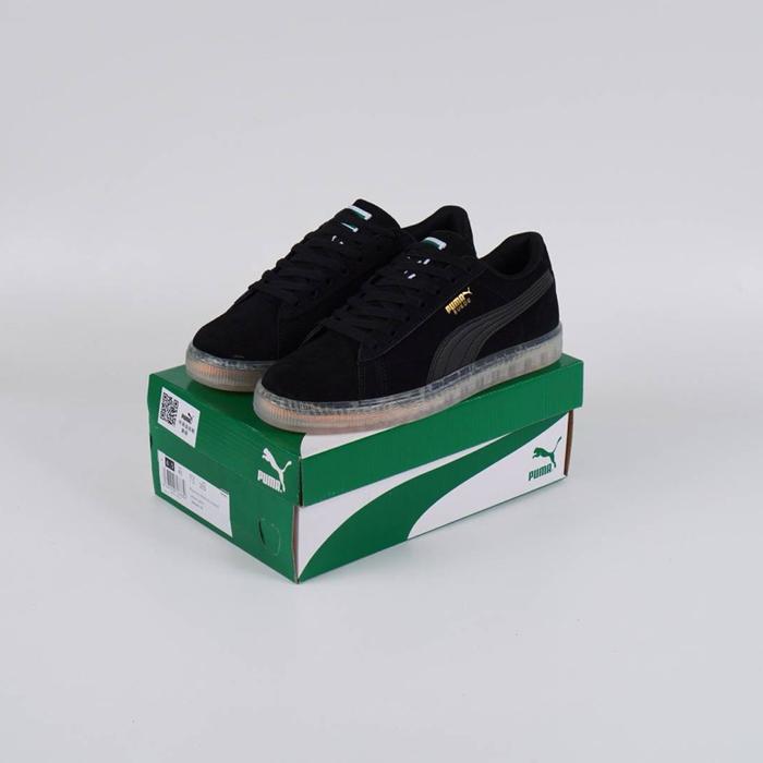 Puma Suede Translucent Black Gum
