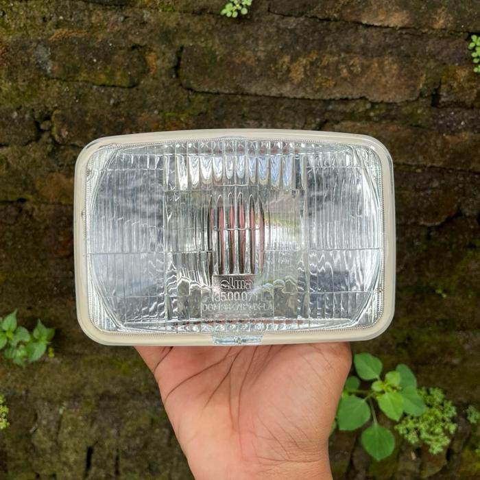 Kaca lampu depan vespa PS TIVI original elma