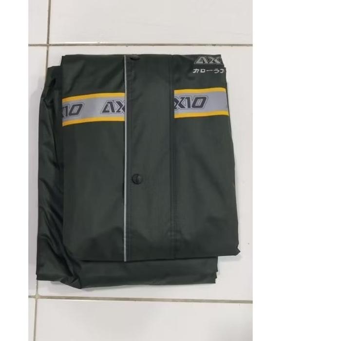 READY jas hujan axio original 882 silver series Hijau Army pria /wanita