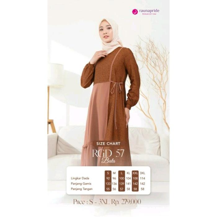 RAUNA GAMIS DEWASA RGD 57