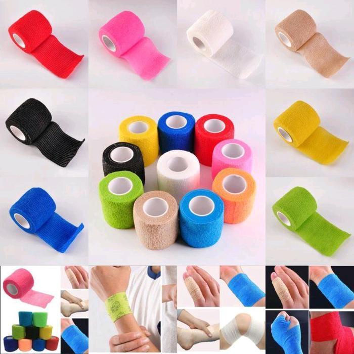 WRISTTAPE / WRIST TAPE / FINGER TAPE / SPORT TAPE - hitam