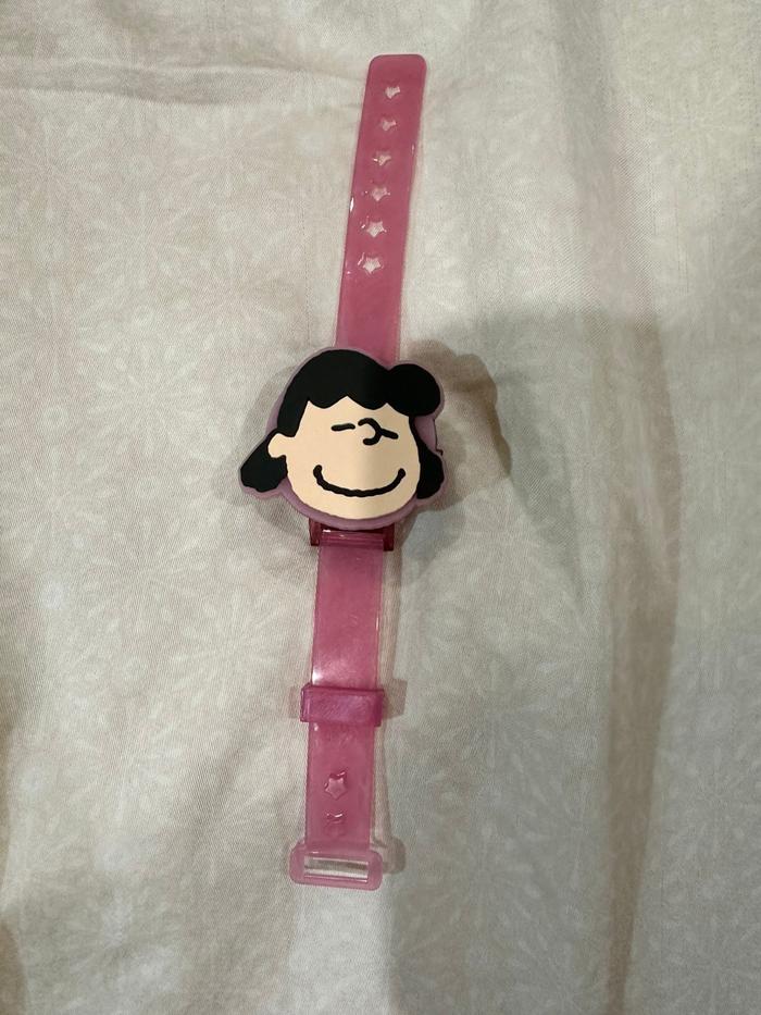 Peanuts snoopy lamp kids bracelet gelang anak lampu Lucy