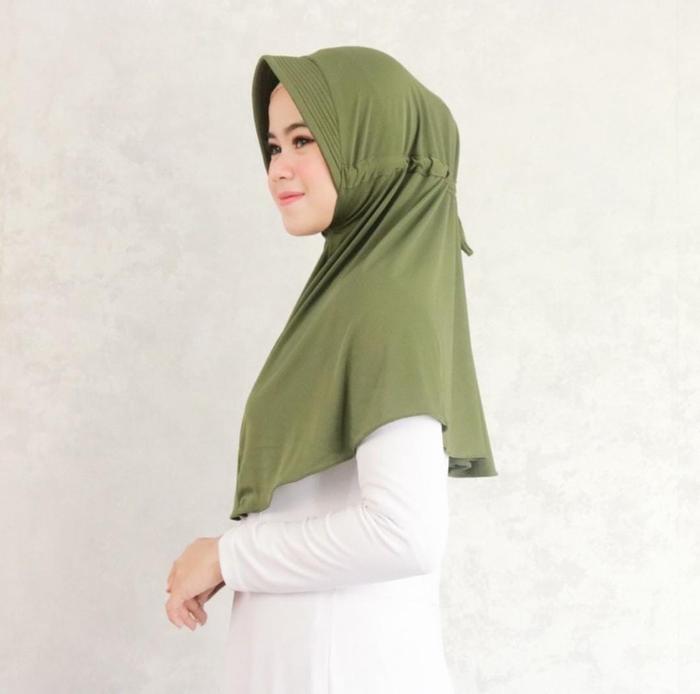 Jilbab Serut / Hijab Instan Serut Jokowi Adiba Muslim VC