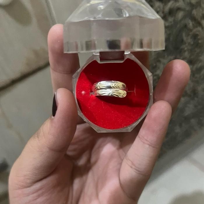 Cincin model (belah bambu)