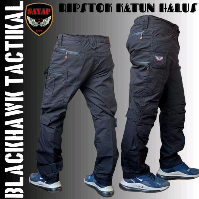 CELANA CARGO PANJANG, CELANA BLACKHAWK SLETING WATERPROOF, CELANA BLACKHAWK ORIGINAL SAYAP