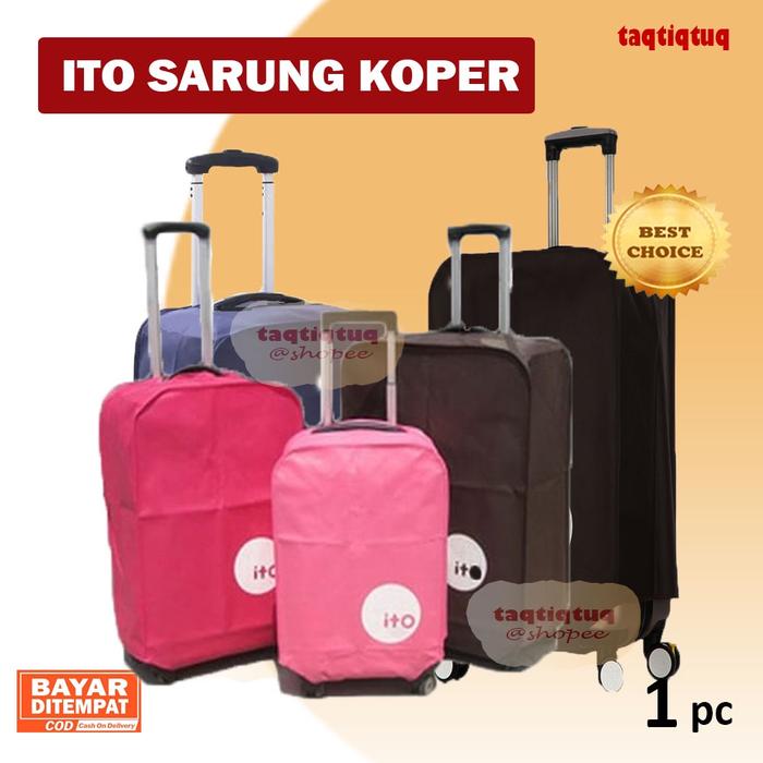 ITO Luggage Cover 20 inch 22 inch 24 inch 26 inch 28 Inch Sarung Koper ITO 20” 22” 24” 26” 28” Sarun