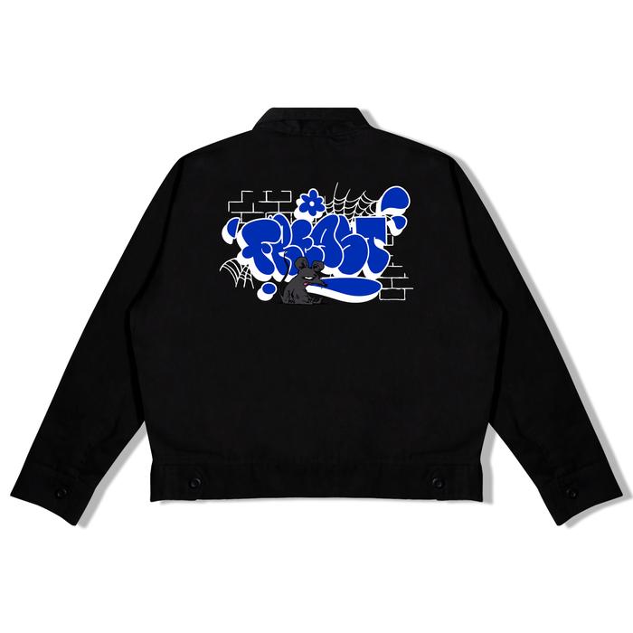 Freast Growers Work jacket "Eucalyptus" Black