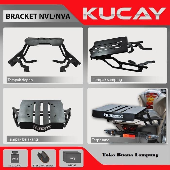 Breket Box Motor Kucay Yamaha New Vixion Lightning / Advance (NVL/NVA)