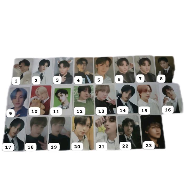 READYSTOCK PHOTOCARD NCT 127 NCT DREAM OFFICIAL MARK HAECHAN