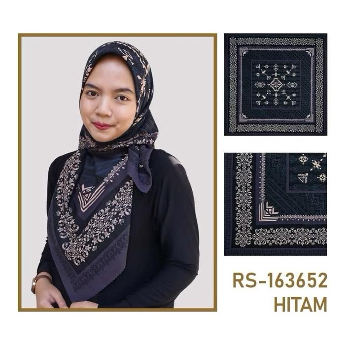 Zanine - ZA - Elmahra Scarf - Hijab Kerudung Segi Empat Bahan Voal