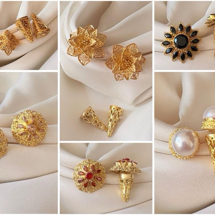 subeng alpaka bali / anting bali