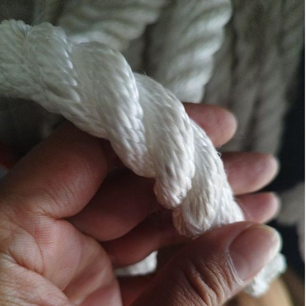 1 Meter Tali Tambang Ukuran 24mm 30mm Harga Per Meter Nylon Besar Nilon Putih Ikat Kuat