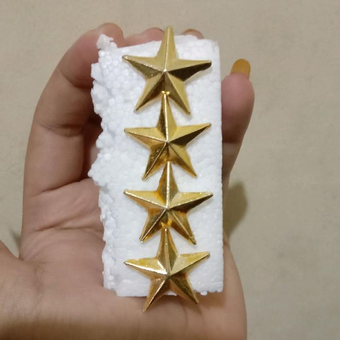 PIN BINTANG GOLD / PIN BINTANG TOPI / PIN BINTANG LOGAM / PIN BINTANG KERAH