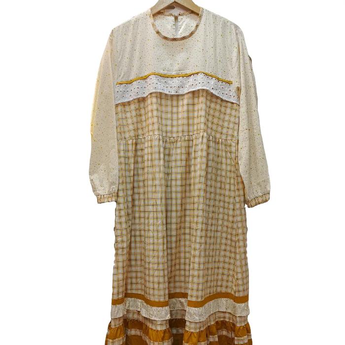 Dress Premium Katun Jepang Nyaman Dewasa semut by sheina