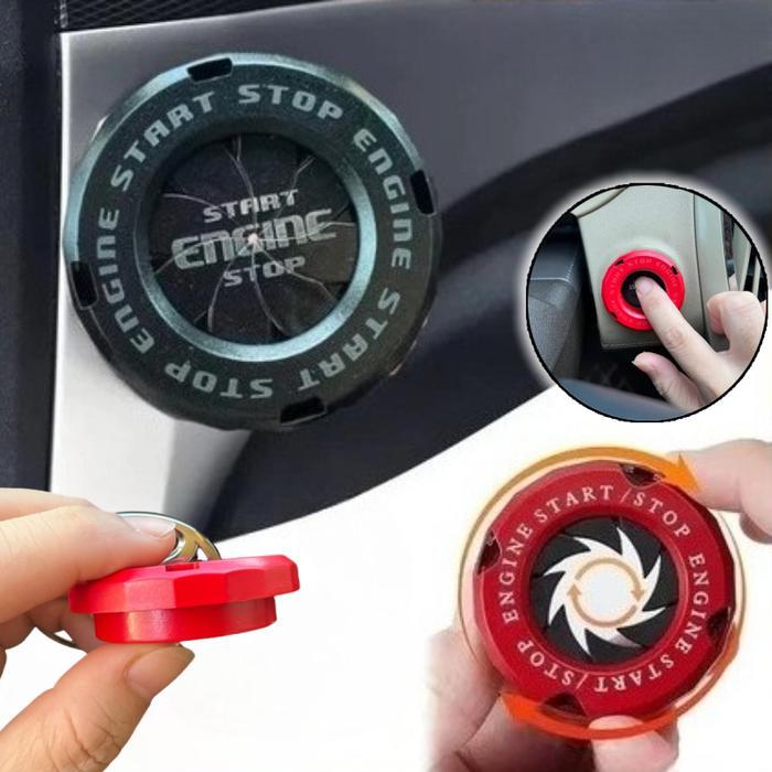 Universal Button Cover Start Stop Tombol Cover Button Start Stop Engine Tuas Tombol Starter Mobil/St
