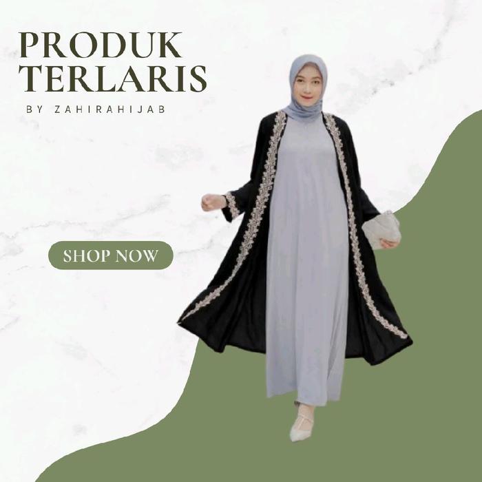 AFAS HIJAB HAYA OUTER DRESS GAMIS WANITA GAMIS TERBARU Dewasa