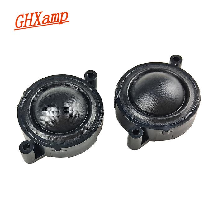 GHXAMP 1.25 Inch Neodymium Tweeter Speaker 4 Ohm 20W Dome Silk