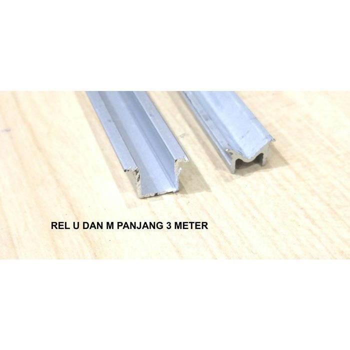 REL U DAN M PINTU LEMARI GESER / SLIDING