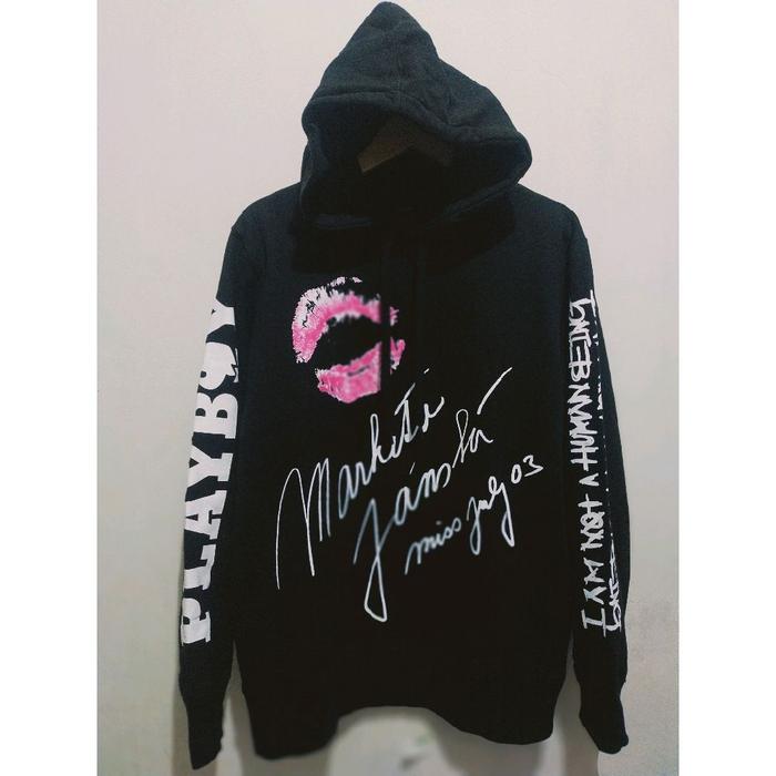 Hoodie Playboy X  i m not human being Second