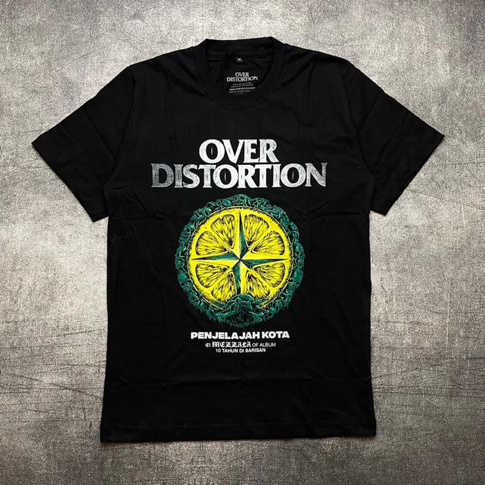 [HOT] Tshirt OVER DISTORTION - PENJELAJAH KOTA Official Merchandise