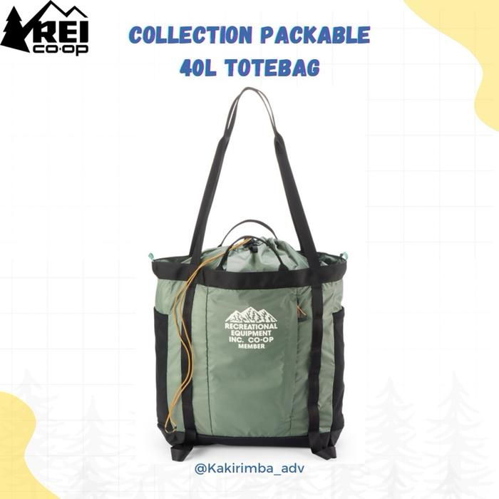 Rei Co op Totebag Member Collection 40L Pack able Original