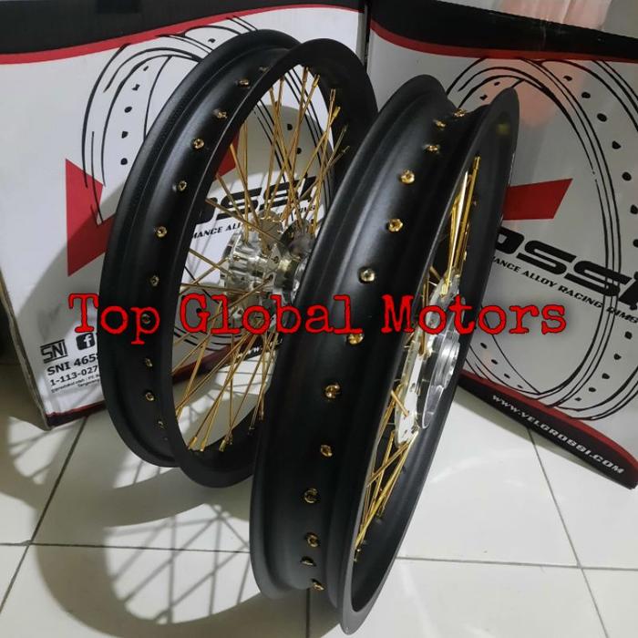 Velg Jari Jari Rx King Ring 17 / Ring 18 Tapak Lebar Depan Belakang