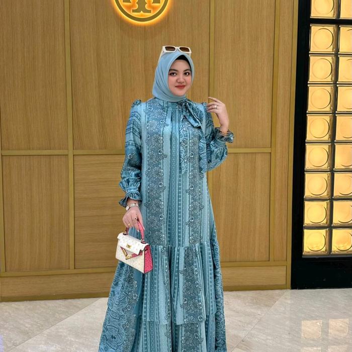 Dress syila original by irna galery..Aslinya super mewah,super cakeep banget ya bos kuuu