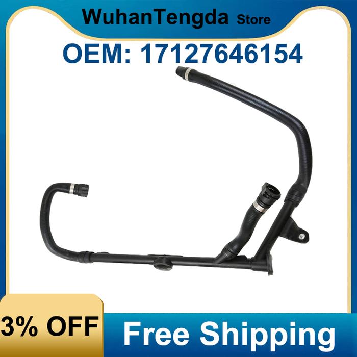 17127646154 Radiator Connection Water Pipe for BMW X3 F25
