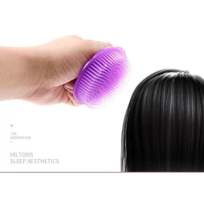 Sisir Keramas Bulat Sisir Sikat Rambut Pijat Head Massage Anti Ketombe menghilangkan ketombe