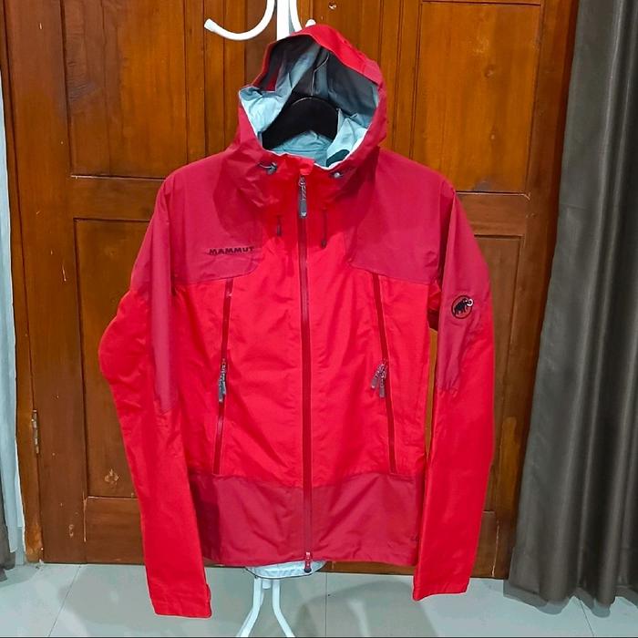 jaket outdoor goretex mammut twotone color gorpcore