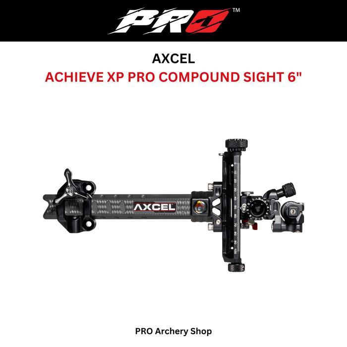AXCEL ACHIEVE XP PRO COMPOUND SIGHT 6" VISIR PANAHAN FISIR PANAH SIGHT PANAHAN COMPOUND ARCHERY FISI