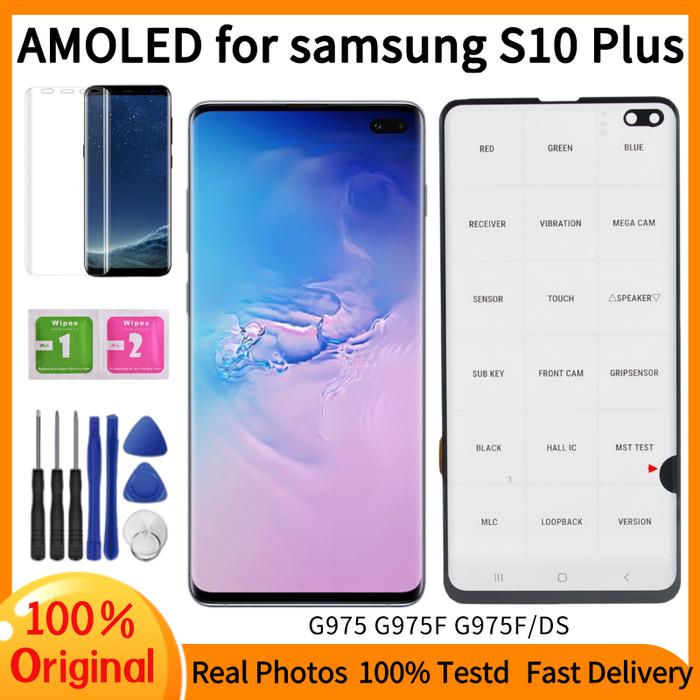 Original S10 Plus LCD for Samsung Galaxy S10 Plus Display lcd Touch