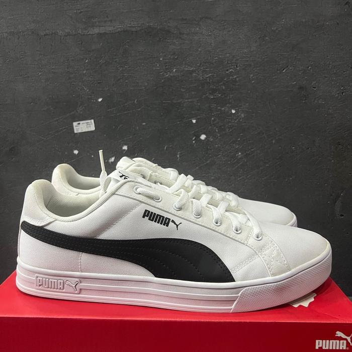 Puma Smash Fullo V3 White Black