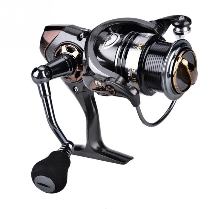 DEUKIO Double Spool Fishing Reel 5+1BB 7.1:1 High Speed Spinning Reel