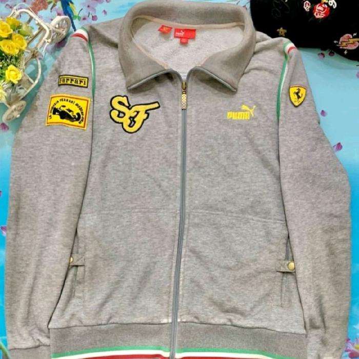 Jaket Hoodie Ferrari X Puma Vintage Original Official Merchandise Scuderia Ferrari F1 Rare