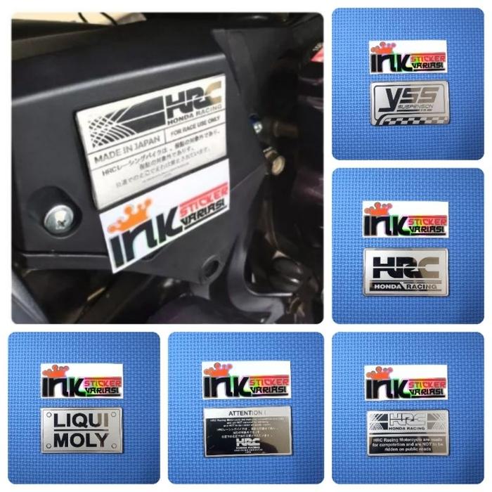 Emblem stainless spakbor hugger air blade Emblem vario HUGGER STAINLESS