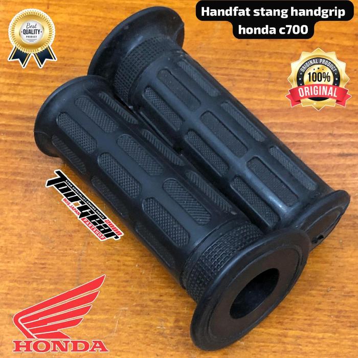 HANDFAT HANDGRIP STANG SEPASANG HONDA C700 ORIGINAL LOSTPACK