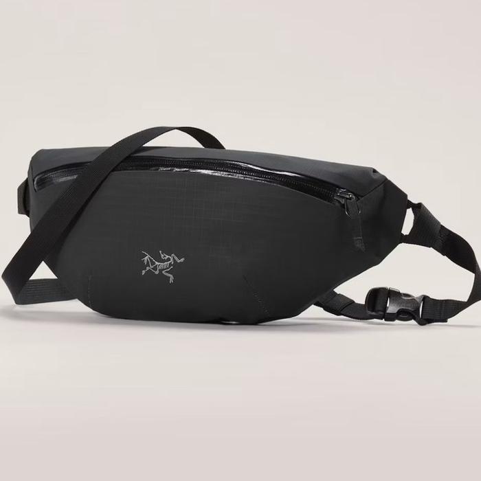 Arcteryx Granville Crossbody Bag Tas Selempang Sling Waist Bag Bags Black Hitam Travel Sport Tas Pin