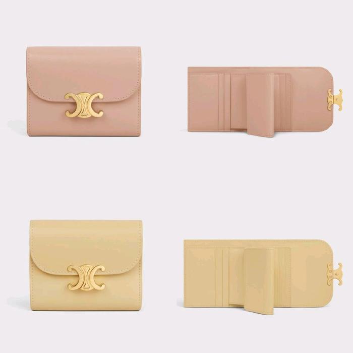 Celine Triomphe Compact Wallet