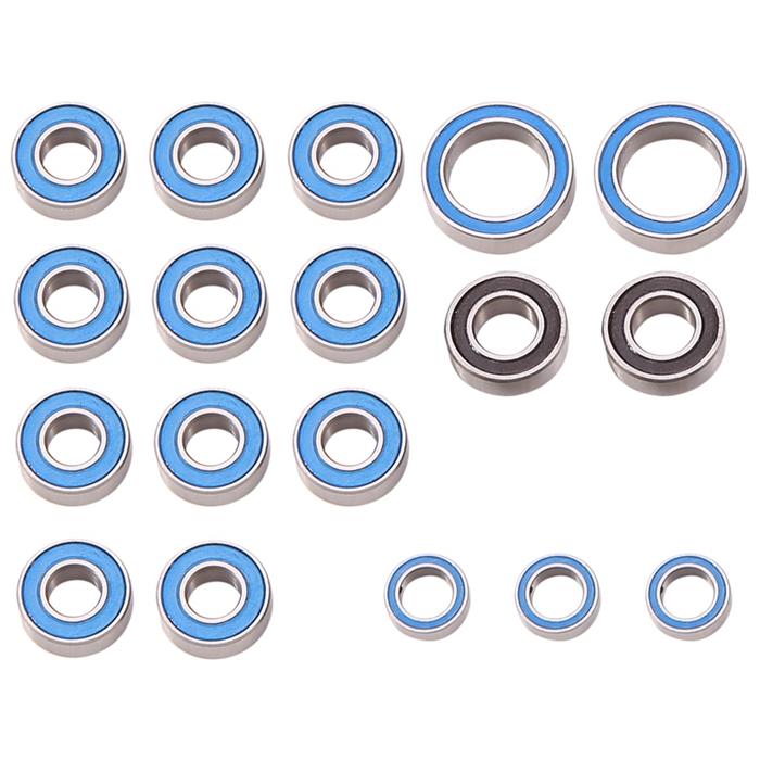 18 Buah Kit Bantalan Bola Bersegel Karet untuk Tamiya CC-01 CC01 1/10